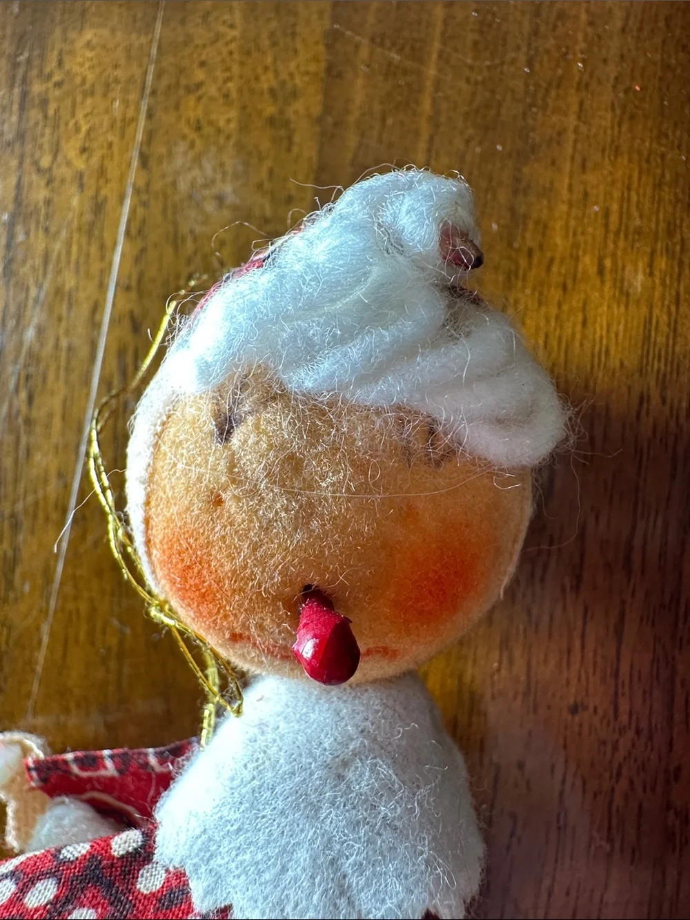 Vintage Clown Riding a Plastic Tricycle Ornament